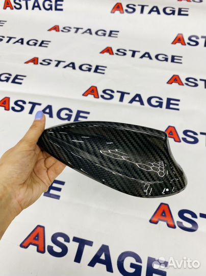 Плавник на антенну для BMW F30 сухой карбон