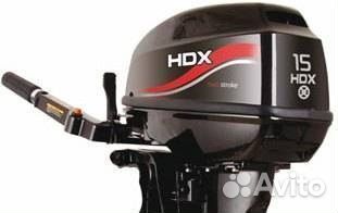 Лодочный мотор 2-Х тактный HDX R series T 15 BMS