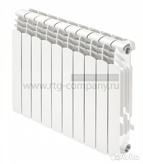 Радиатор алюминиевый Radena 500 4-секции (Италия)