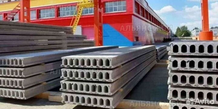 Плиты перекрытия пб пк60-12-8 опт