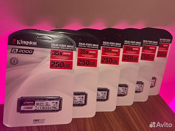 Новый M2.SSD Kingston a2000 250gb