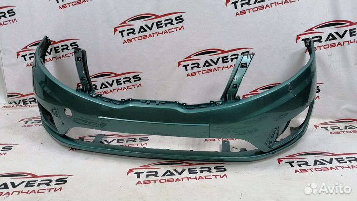 Бампер передний KIA RIO с2011,г / emerald green EM