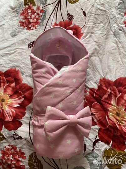 Конверт на выписку для двойни зимние