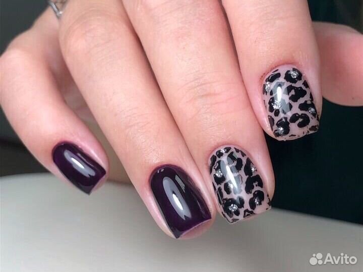 Маникюр гель-лак укрепление. Планета