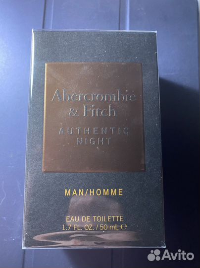 Abercrombie and fitch authentic night man