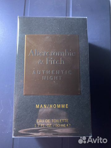Abercrombie and fitch authentic night man
