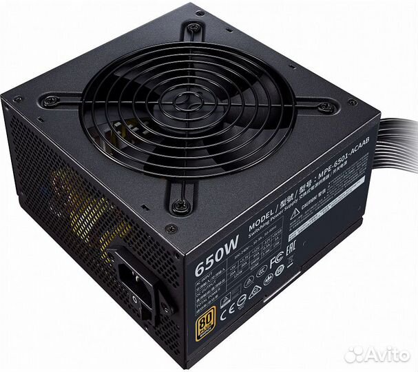 Блок питания Cooler Master MWE Bronze 650W V2