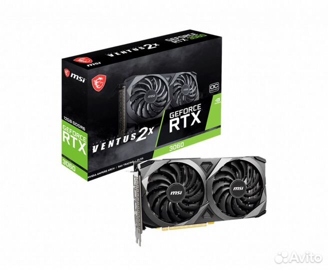 MSI nvidia GeForce RTX 3060 ventus 12G