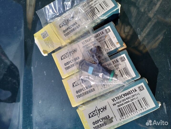 Топливные форсунки volkswagen polo 1.6 cfna