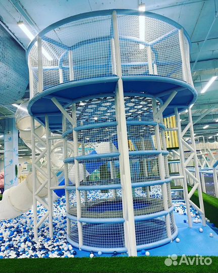 Монтаж детских игровых зон