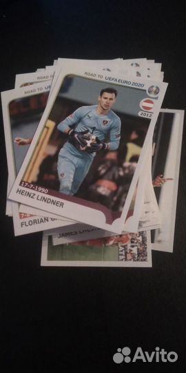 Наклейки панини дорога на евро 2020