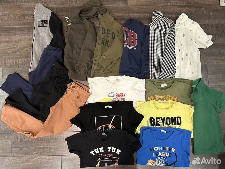 Пакет вещей для мальчика на 122 см