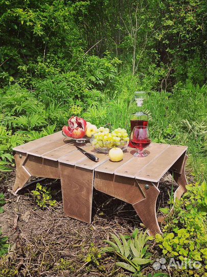 Корзина-столик для пикника