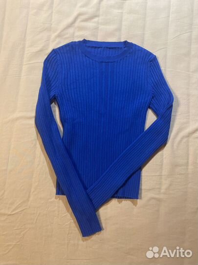 Синяя кофта