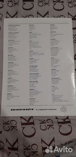 Инструкция (мануал) к тюнеру Marantz st-55/st-65