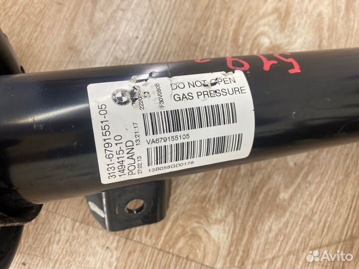 Стойка передняя Bmw 3 F30 N47D20 2013