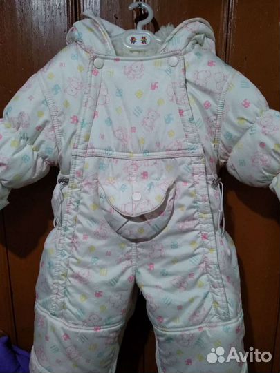 Зимний комбинезон для девочки