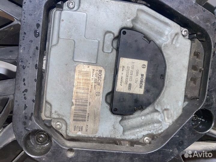 Вентилятор охлаждения радиатора Volvo S60 S80 V70