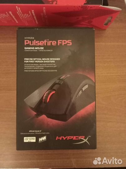 Игровая мышь hyperx pulsfire fps