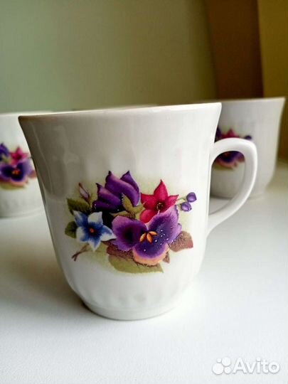 Чашки для чая набор, 200 мл