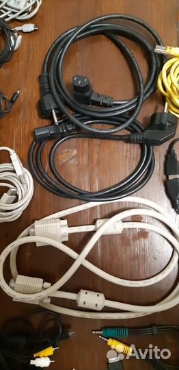 Провода для пк, тв, и старых телефонов зарядка