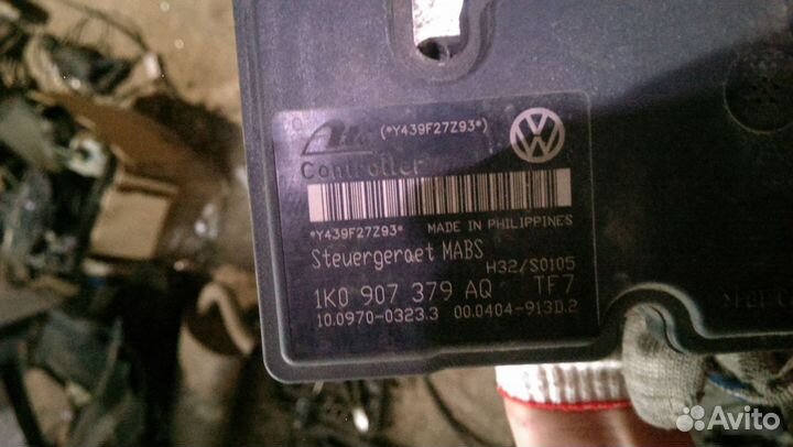 Блок абс 1k0614117al volkswagen golf 5 2004-200