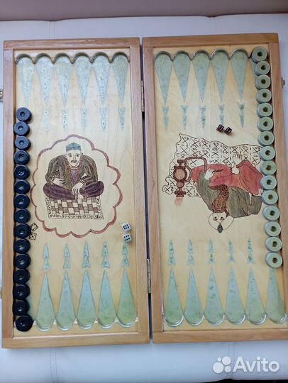 Нарды ручной работы дерево