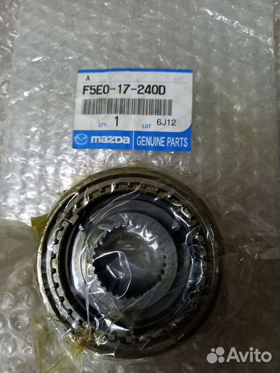 Синхронизатор 3 и 4 передач в сборе mazda 3 bk