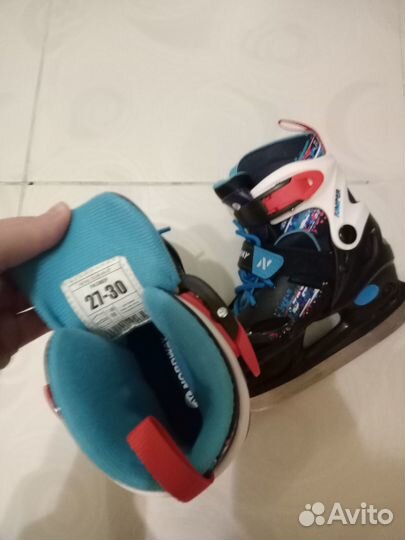 Коньки детские раздвижные р 27 30