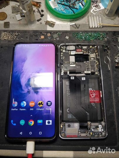 Oneplus 7T/7pro/5T/6/ Nord CE разбор по частям