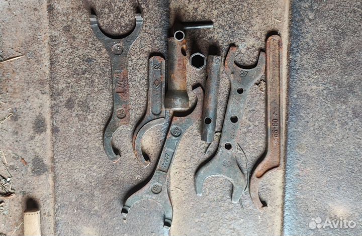 Гаечные ключи СССР + ключи для мотоцикла