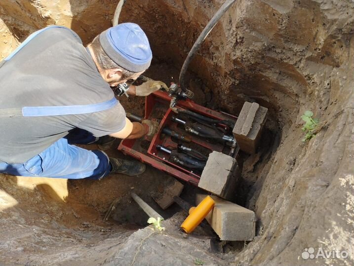 Водопровод канализация прокол гнб промывка