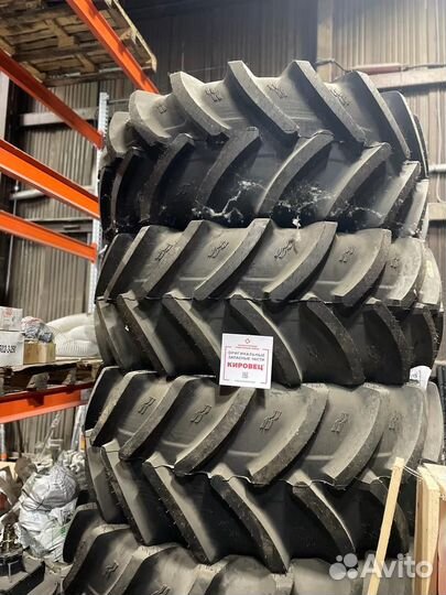 Спарка на кировец с шинами titan 710/70R38