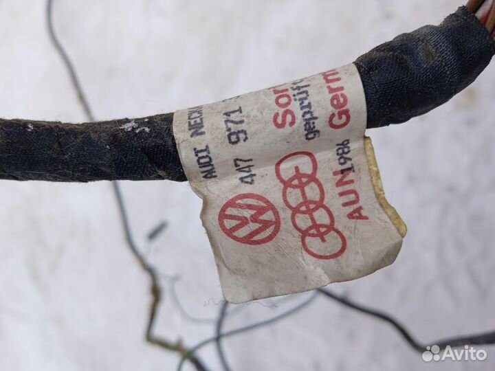 Жгут проводов подогрева передн сидений Audi 200 C3