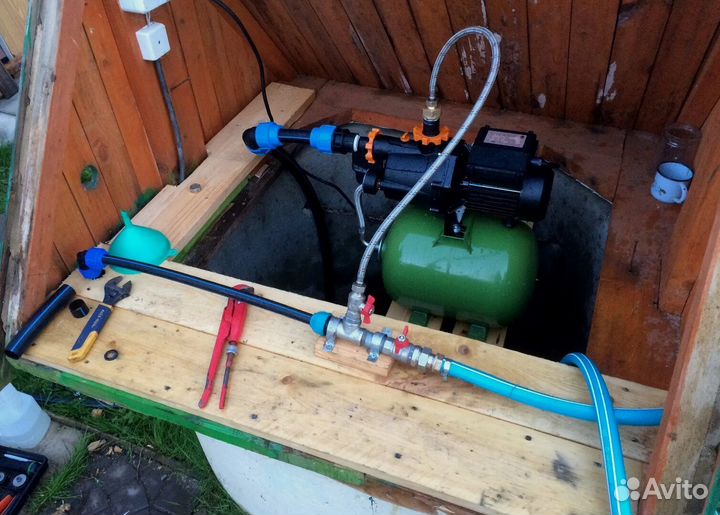 Водопровод из колодца в дом