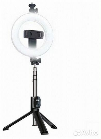 Монопод-трипод Р20D-2 кольцевая лампа Bluetooth