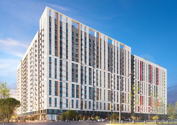 1-к. квартира, 45,5 м², 3/17 эт.