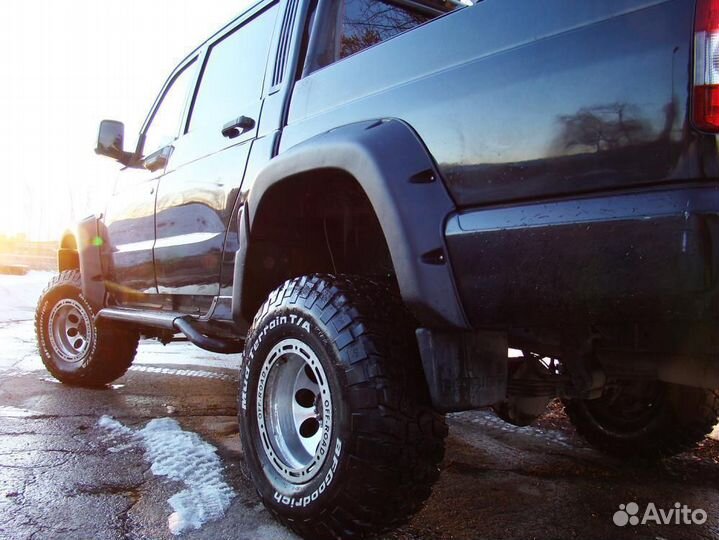 Расширители колёсных арок УАЗ Патриот пикап