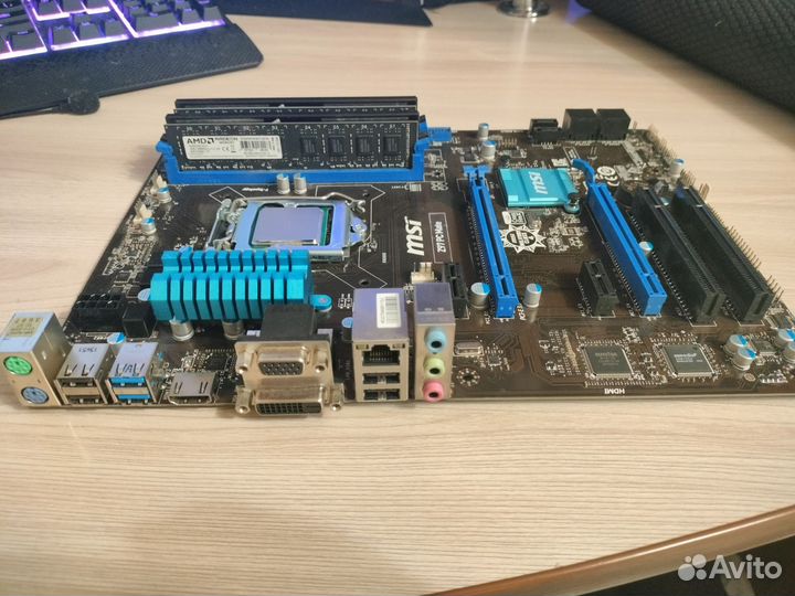 Платформа Intel xeon e3 1240v3 (аналог i7 4770)