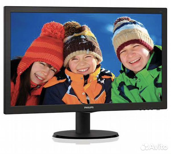 Монитор Philips 223V5LSB2, 1920x1080, 76 Гц, TN