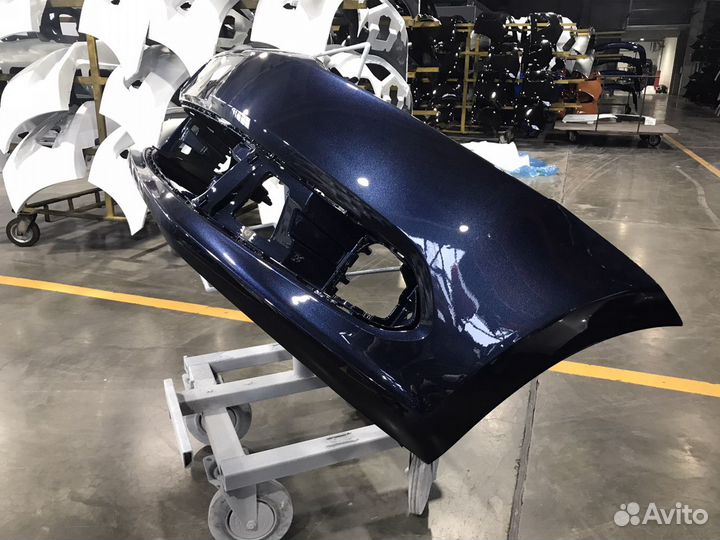 Бампер передний Volkswagen Polo 2009-2015