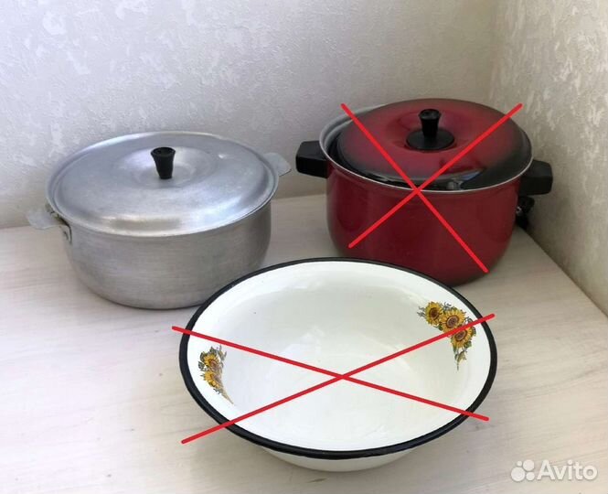 Посуда - кастрюля чайник миска