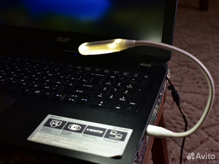 Светильник с usb разъемом для ноутбука