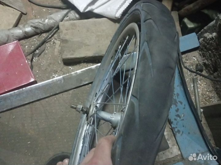 Переднее колесо на бмх 20