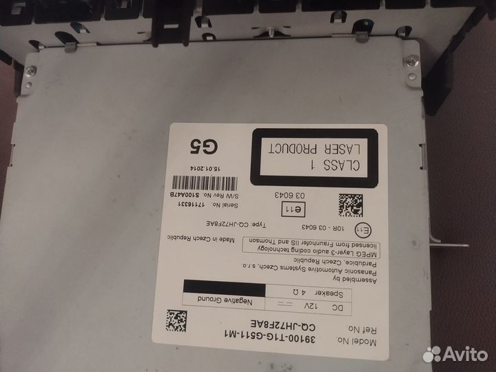 Магнитола штатная Honda CR-V