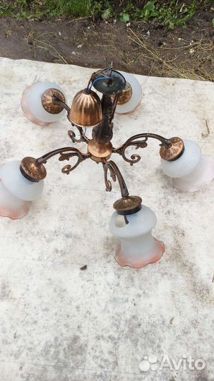 Люстра потолочная бу СССР