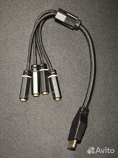 Адаптер Asus ROG для наушников 7.1