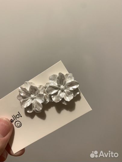 Серьги гвоздики