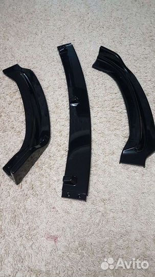 Губа переднего бампера бмв BMW