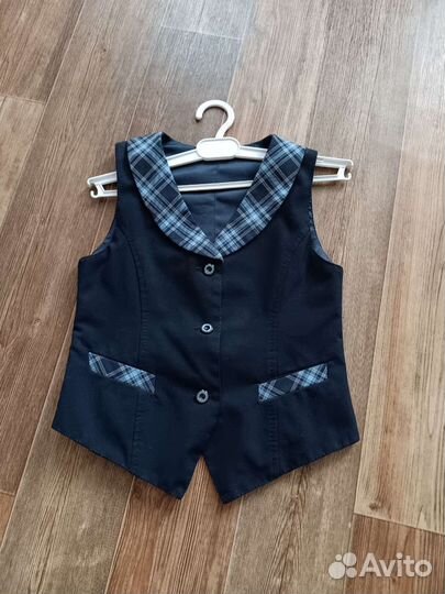 Школьная форма для девочки 134 темно синяя